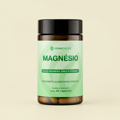 MAGNÉSIO - 60 CÁPSULAS