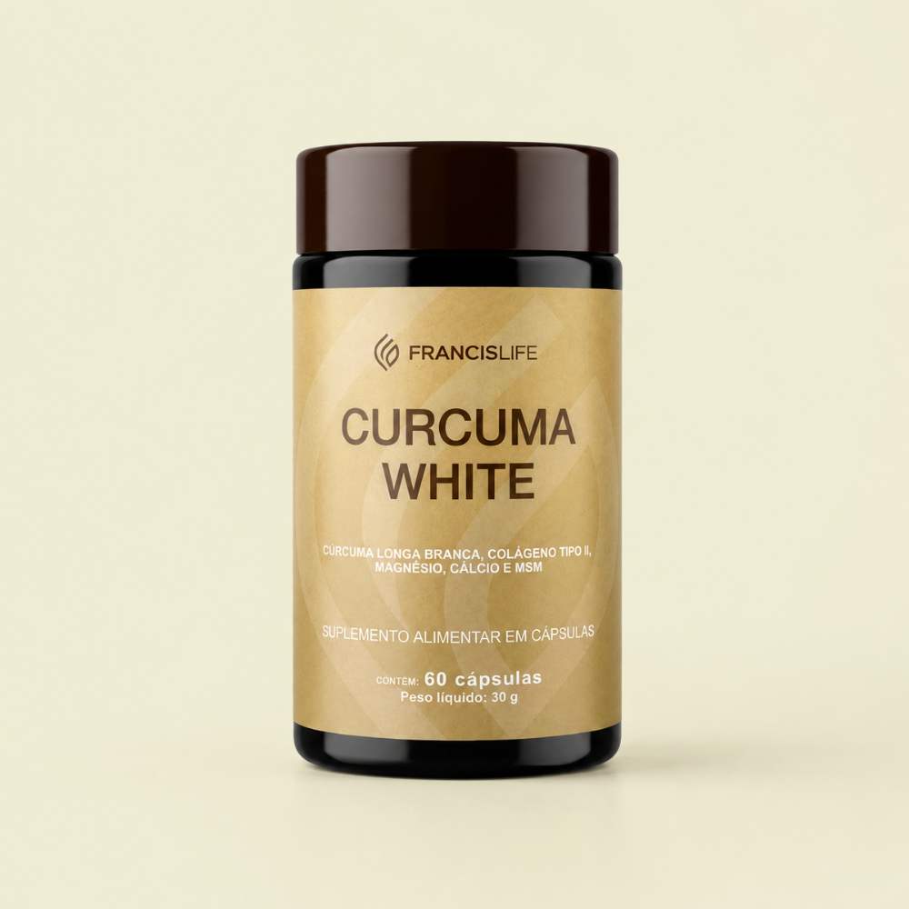 CÚRCUMA WHITE - 60 CÁPSULAS