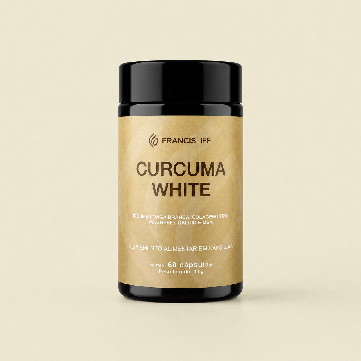 CÚRCUMA WHITE - 60 CÁPSULAS