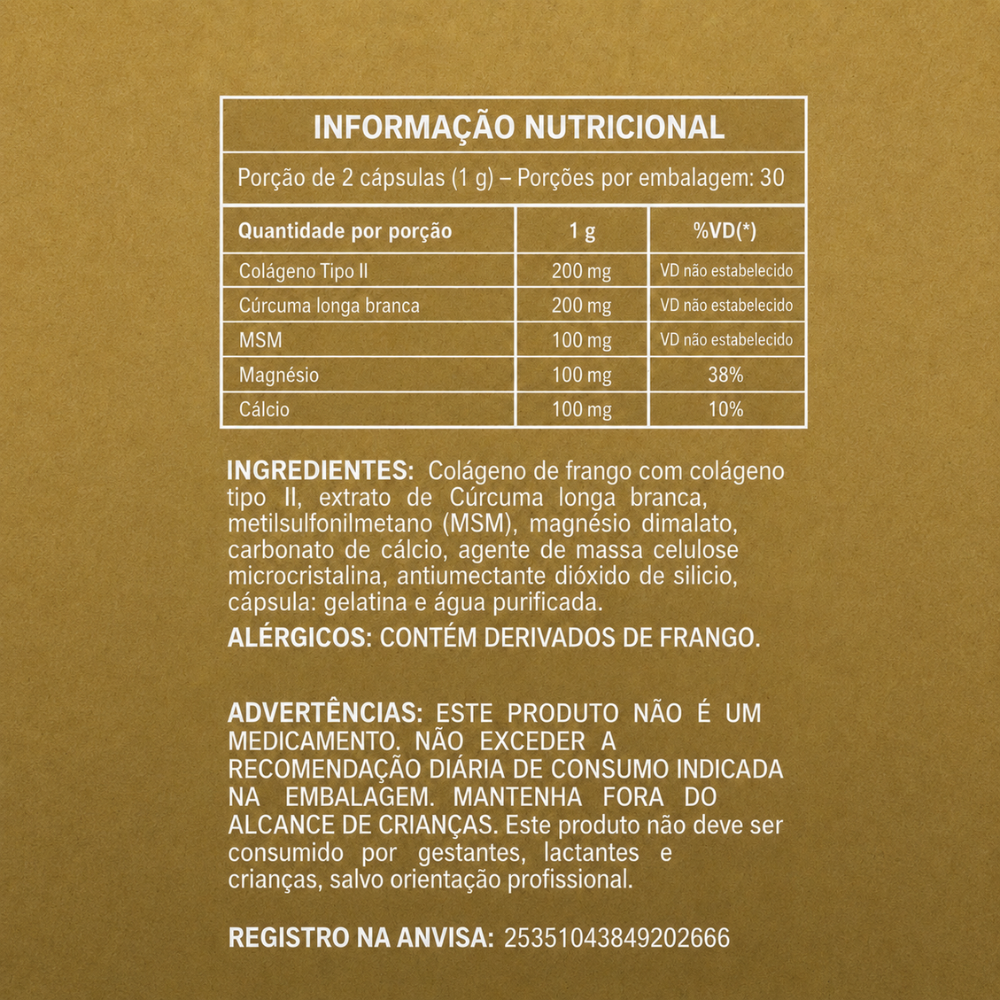Tabela Nutricional
