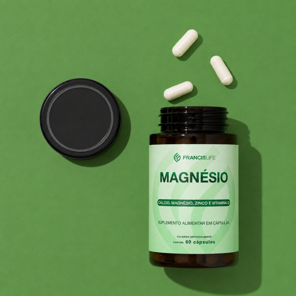MAGNÉSIO - 60 CÁPSULAS