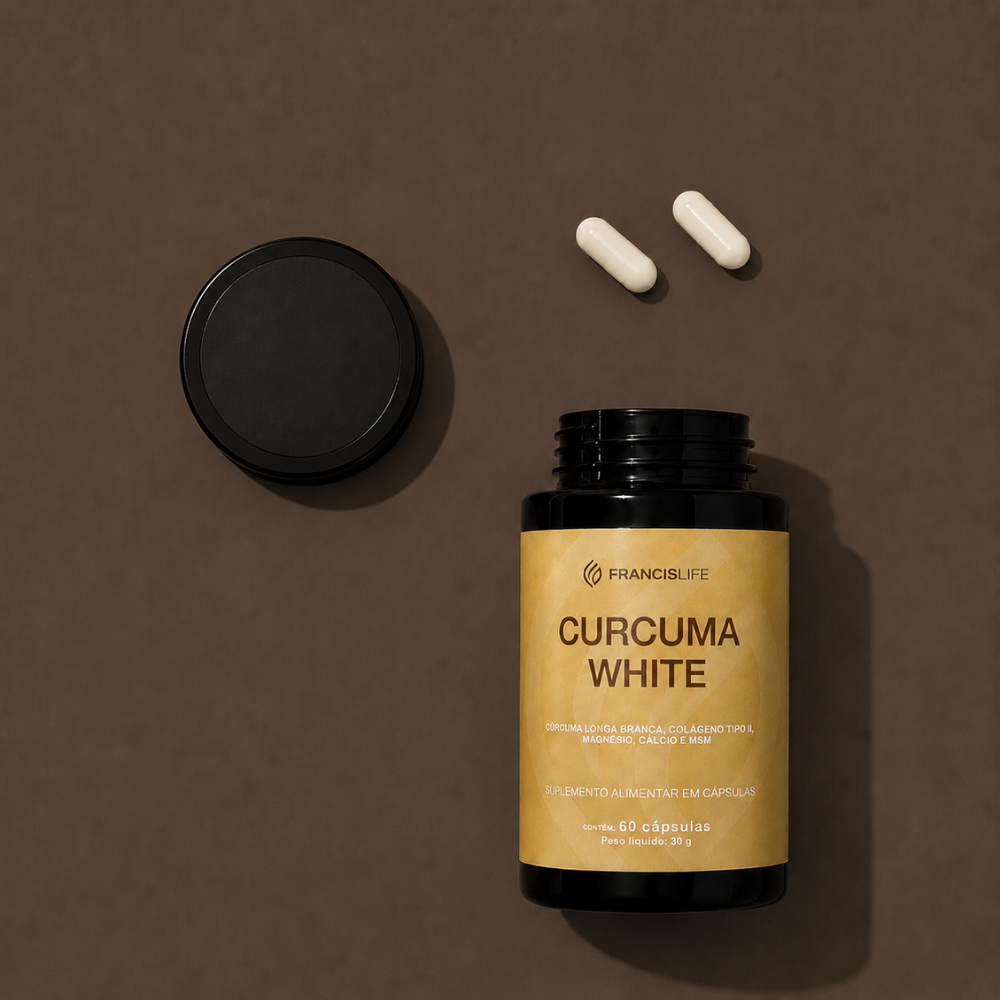CÚRCUMA WHITE - 60 CÁPSULAS