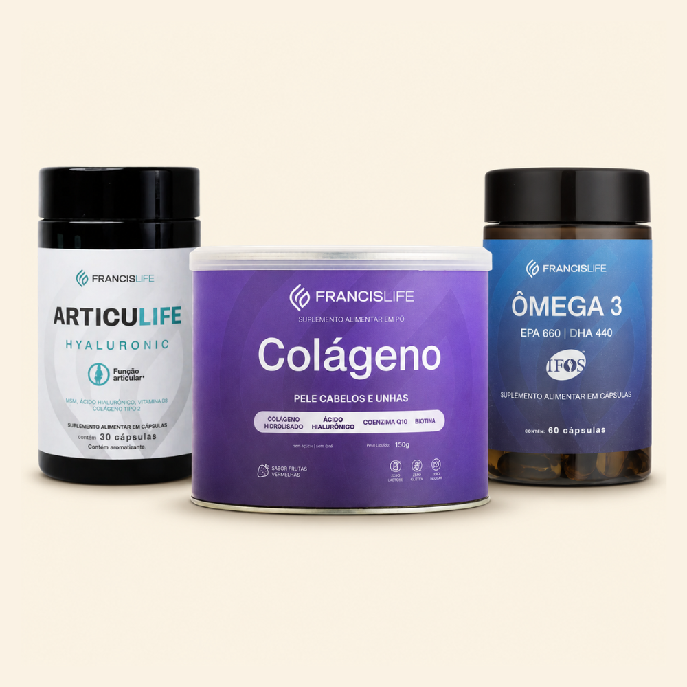 COLÁGENO + ÔMEGA 3 + ARTICULIFE